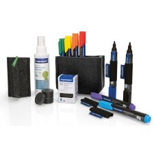 magnetoplan Whiteboard Essentials Kit rot