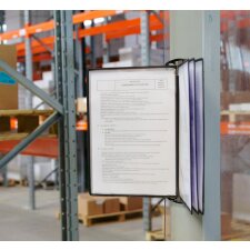 tarifold Wandsichttafelsystem PRO DIN A4 bestückt