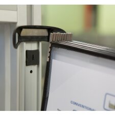 tarifold Wandsichttafelsystem PRO DIN A4 bestückt