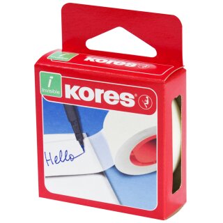 Kores Klebefilm Invisible Tape 19 mm x 33 m matt
