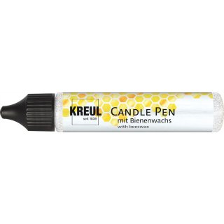KREUL Candle Pen glitter-silber 29 ml