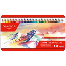 CARAN DACHE Buntstifte SUPRACOLOR 120er Metalletui