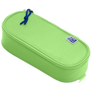 Oxford Schlamper-Etui Polyester oval hellgrün