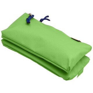 Oxford Doppel-Schlamper-Etui Polyester hellgrün