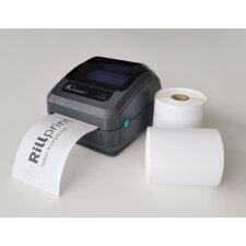 rillprint Rollenetiketten Zebra 57 x 32 mm weiß