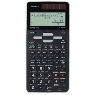 SHARP Schulrechner EL-W506T-GY Farbe: schwarz / grau