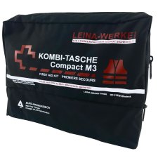 LEINA KFZ-Kombitasche Compact M3 Inhalt DIN 13164 schwarz