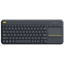 Logitech Tastatur K400 Plus kabellos mit Touchpad