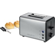 CLATRONIC 2-Scheiben Toaster TA 3620 schwarz / edelstahl