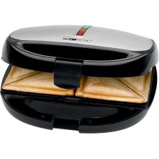 CLATRONIC Sandwich-Waffel-Grill ST/WA 3670 schwarz-inox