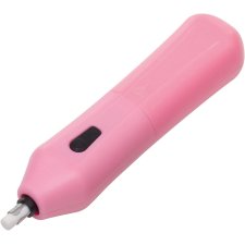 bind Elektrischer Radierer ABS-Kunststoff rosa inkl. 10...