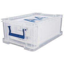 Fellowes Aufbewahrungsbox ProStore 10 Liter 4er-Set transparent klar