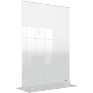 nobo Tischaufsteller Premium Plus Acryl DIN A3 hoch