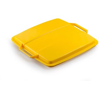 DURABLE Deckel DURABIN LID 90 quadratisch gelb