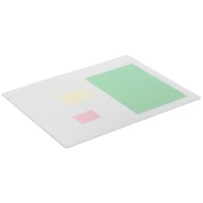 DURABLE Schreibunterlage mit Dekorrille 650 x 500 mm aus...