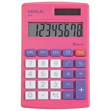MAUL Taschenrechner M 8 8-stellig pink