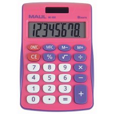 MAUL Tischrechner MJ 450 8-stellig pink