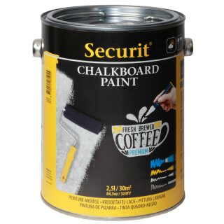 Securit Tafellack PAINT schwarz 2,5 Liter
