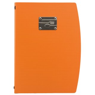 Securit Speisekarten-Mappe RIO BESTECK DIN A4 orange