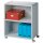 PAPERFLOW Rollwagen 1 Fach grau / anthrazit