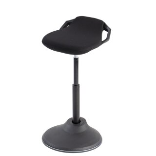 ALBA Sitzhocker/Stehhilfe FLEXY schwarz