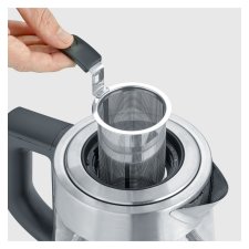 SEVERIN Tee-/ Wasserkocher WK 3473 DELUXE Glas / Edelstahl