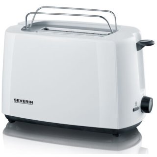 SEVERIN 2-Scheiben Toaster AT 2286 weiß/schwarz