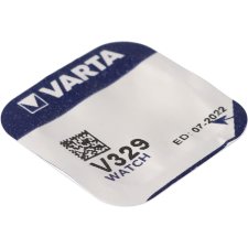 VARTA Silber-Oxid Uhrenzelle V329 1,55 Volt 37 mAh