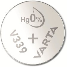 VARTA Silber-Oxid Uhrenzelle V339 1,55 Volt 12 mAh