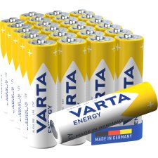 VARTA Alkaline Batterie Energy Mignon (AA/LR6) 24 Batterien