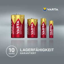 VARTA Alkaline Batterie Longlife Max Power Micro (AAA)