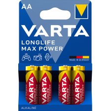 VARTA Alkaline Batterie Longlife Max Power Mignon (AA)