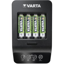 VARTA Ladegerät LCD Smart Charger+ inkl. 4x Mignon...