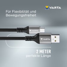 VARTA Ladekabel Speed Charge & Sync cable USB-A -...