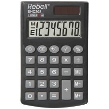 Rebell Taschenrechner SHC 208 schwarz