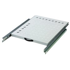 DIGITUS 19" Fachboden 1 HE ausziehbar Tiefe: 345 mm