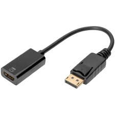 DIGITUS Aktiver DisplayPort Adapter / Konverter 0,2 m