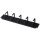 DIGITUS 19" Rangierpanel 2 HE 5 Kabelführungsbügel