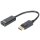DIGITUS Adapter DisplayPort Stecker - HDMI A Kupplung