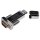 DIGITUS USB 1.1 - RS232 Adapter 1 MBit/Sek. schwarz / silber