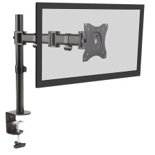 DIGITUS LCD-/LED-Monitorarm Single mit Klemmfuß bis...