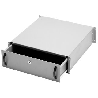 DIGITUS 19" Dokumentenfach 3 HE schwarz (RAL 9005)