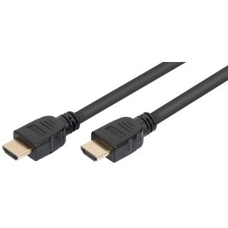 DIGITUS HDMI Ultra High Speed Anschlusskabel 3,0 m schwarz