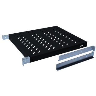 DIGITUS 19" Fachboden 1 HE Tiefe: 350 mm schwarz