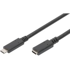 DIGITUS USB 3.1 Verlängerungskabel schwarz 0,7 m