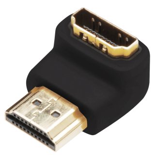 DIGITUS HDMI Knick-Adapter 90 Grad gewinkelt HDMI-A