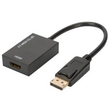 DIGITUS DisplayPort 1.2 Adapter DP - HDMI-A 0,2 m