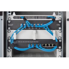 DIGITUS 10" Gigabit Ethernet PoE Switch 8-Port
