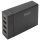 DIGITUS Universal USB Lade-Adapter 4-Port schwarz