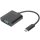 DIGITUS USB 3.1 Grafikadapter USB-C - VGA schwarz